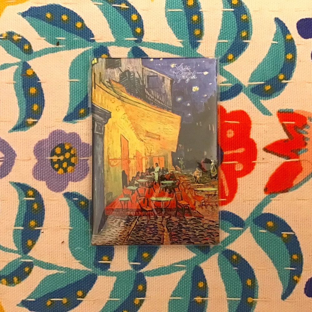 NYC Van Gogh Exhibit Starry Night Magnet